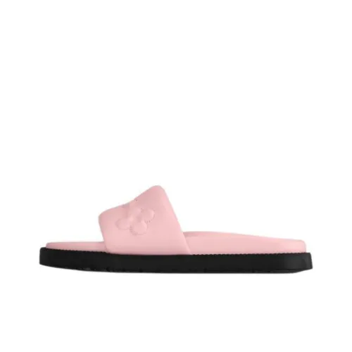 LOUIS VUITTON Slide Slippers Women's Pink