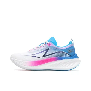 TREEPERI Running Shoes Unisex Low-Top Blue/Red/White