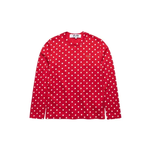 CDG Play T-Shirts Men Red