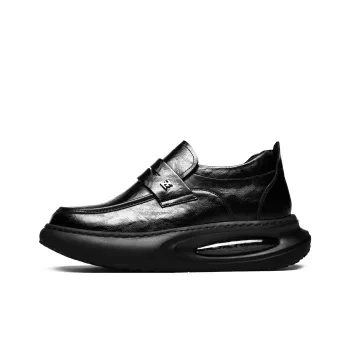 CHINT Men's Casual Shoes Men Low Top Black