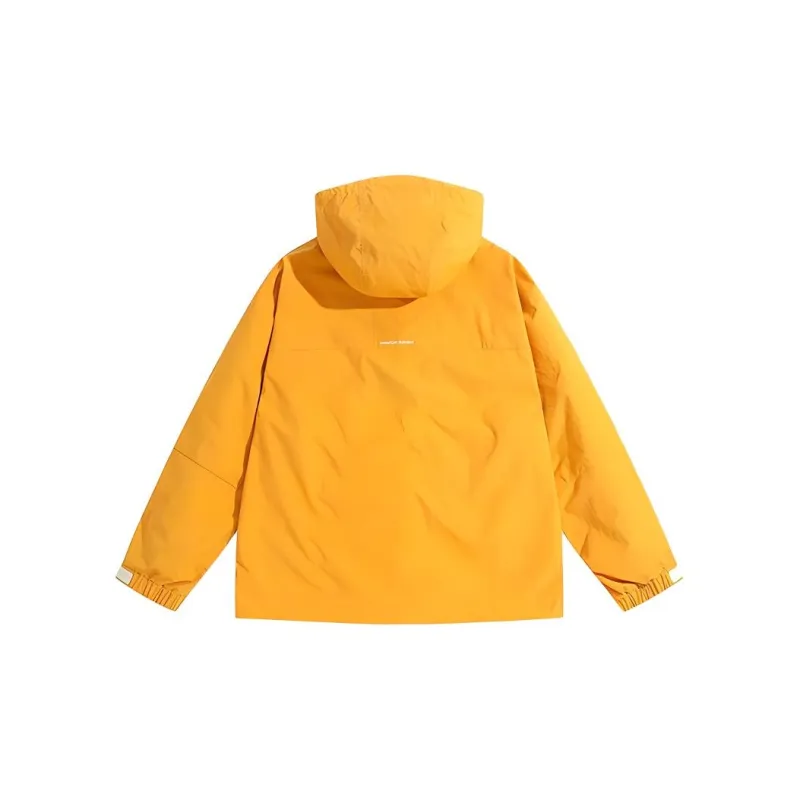 PEACEBIRD MEN Eye C Collaboration Series Jackets Coats Men's Orange-1