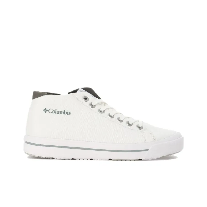 Columbia Slip Resistant Waterproof Mid Top Casual Shoes Unisex White-1