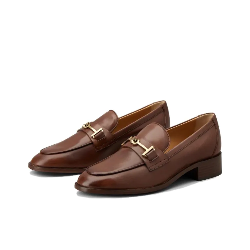 TOD'S Logo Plaque Slip On Loafers Women's-4