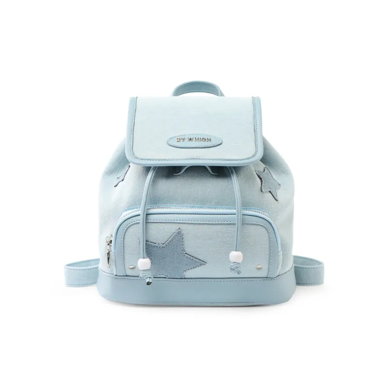 Bywhich Denim Backpack Regular Women's Blue-1