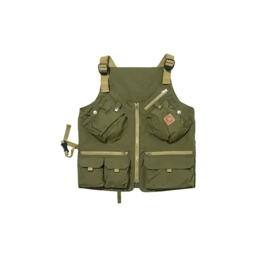 GRN OUTDOOR Vests Men Green