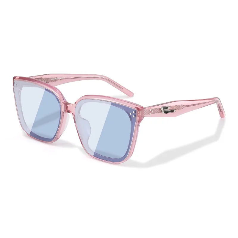 SUYAN Plate Frame Square Sunglasses Unisex-12