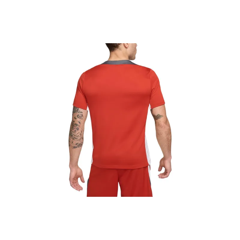 Nike Dri-Fit Strike Short-Sleeve Football Top Soccer Jerseys Men's Dragon Red-1
