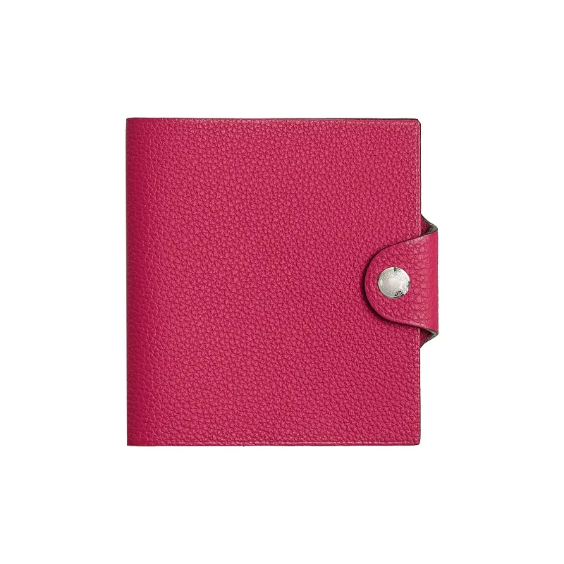 HERMES Ulysse Togo Calfskin Storage Bag Mini Women's 0D Rose Mexico Pink-0