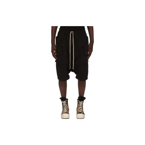 Rick Owens DRKSHDW Casual Shorts Men Black