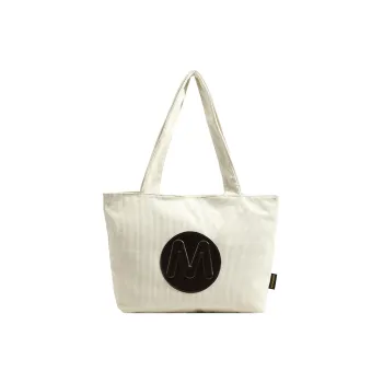Single Warehouse Nylon Fabric Shoulder Bag Women's Ecru/Black/Light Brown/Green