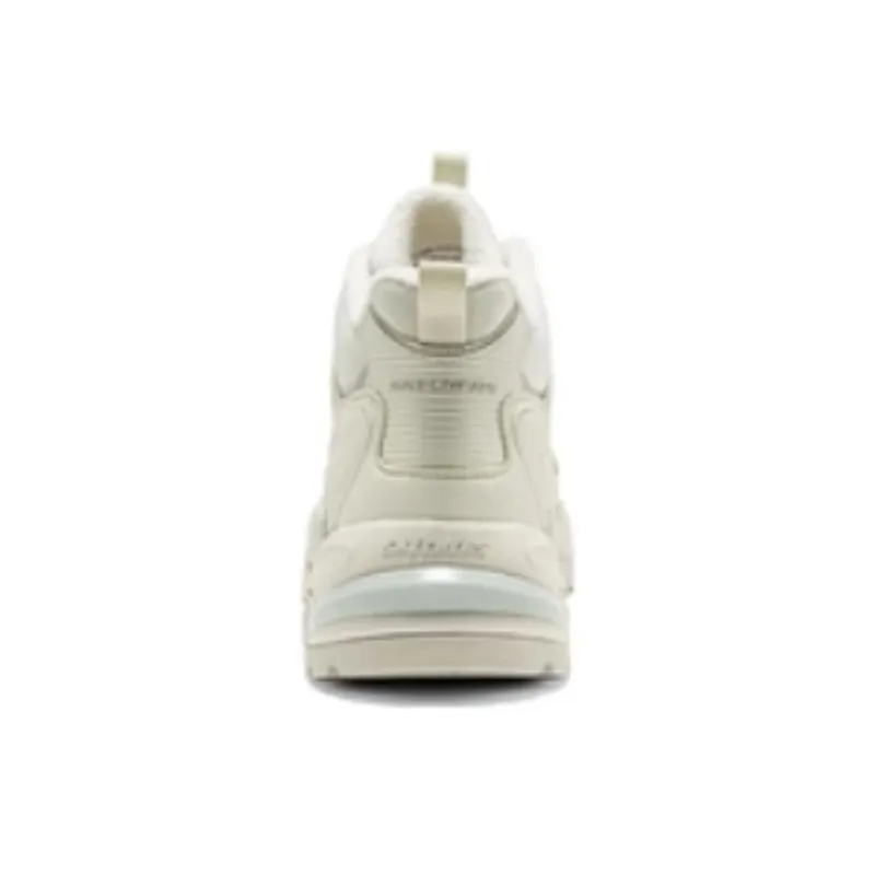 Skechers DLITES Breathable And Resilient High Top Casual Running Shoes Women's Gray-3