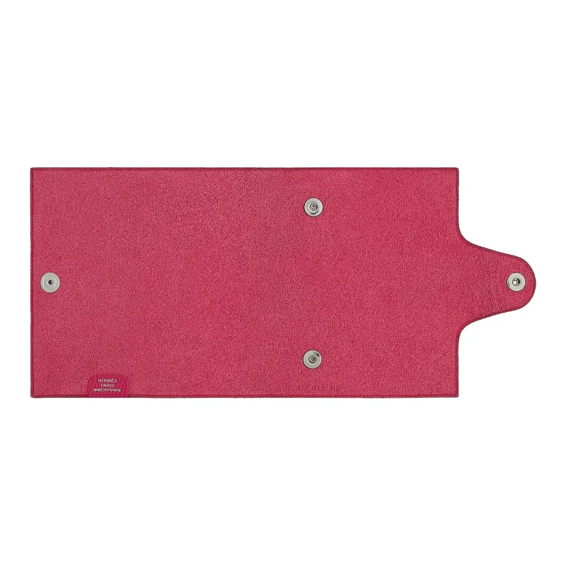 HERMES Ulysse Togo Calfskin Storage Bag Mini Women's 0D Rose Mexico Pink-1