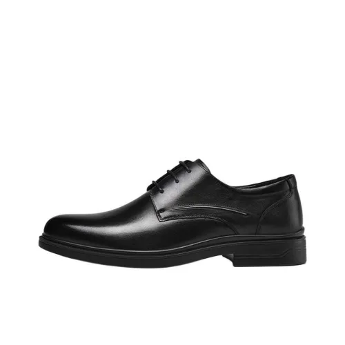 Jinho Dress Shoes Men Low-Top Black