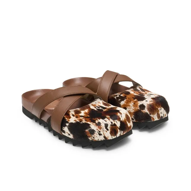 Lost In Echo Slip Resistant Wrap toe Slippers Women's-12