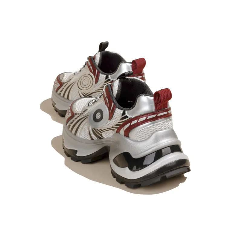 SNOWELF Height Increasing Low-Top Chunky Sneakers Women's-3