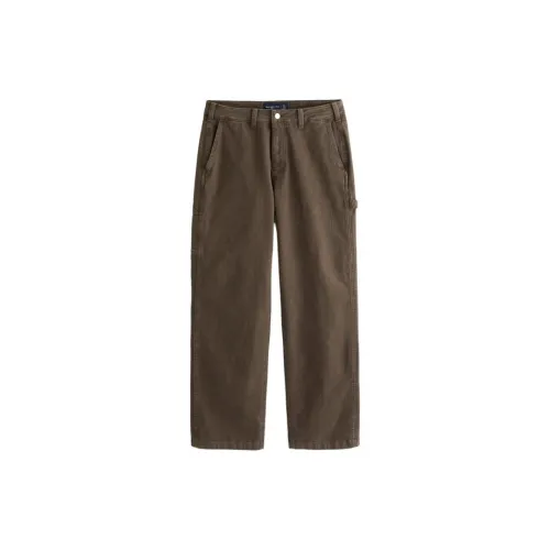 Abercrombie＆Fitch Cargo Pants Men Dark Brown