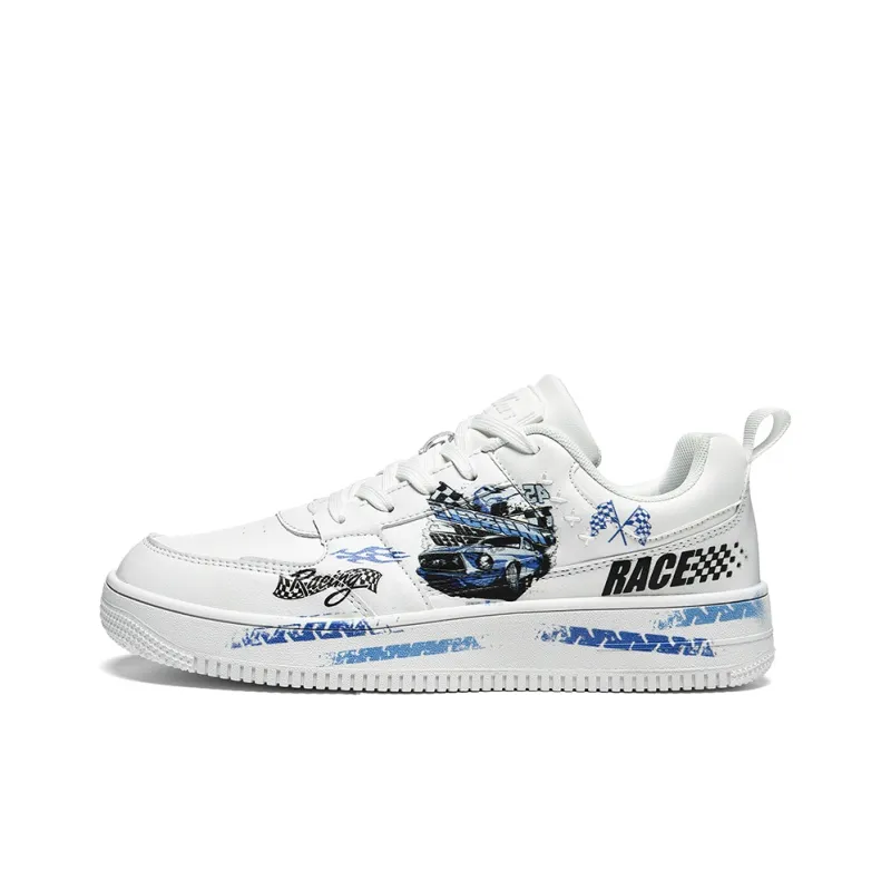 TCELLARS Skateboard Shoes Unisex Low Top White-97