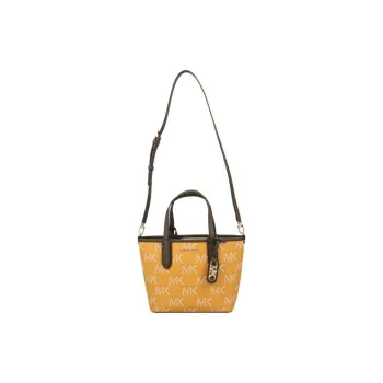 MICHAEL KORS Cotton With Polyester Shoulder Bag Crossbody Bag Handbag Women's Saffron