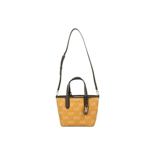 MICHAEL KORS Cotton With Polyester Shoulder Bag Crossbody Bag Handbag Women's Saffron