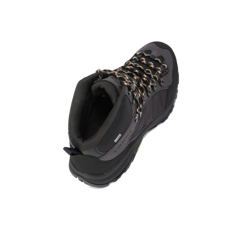 Columbia Steens Anti Slip Wear Resistant Mid Top Hiking Shoes Men's Black-3
