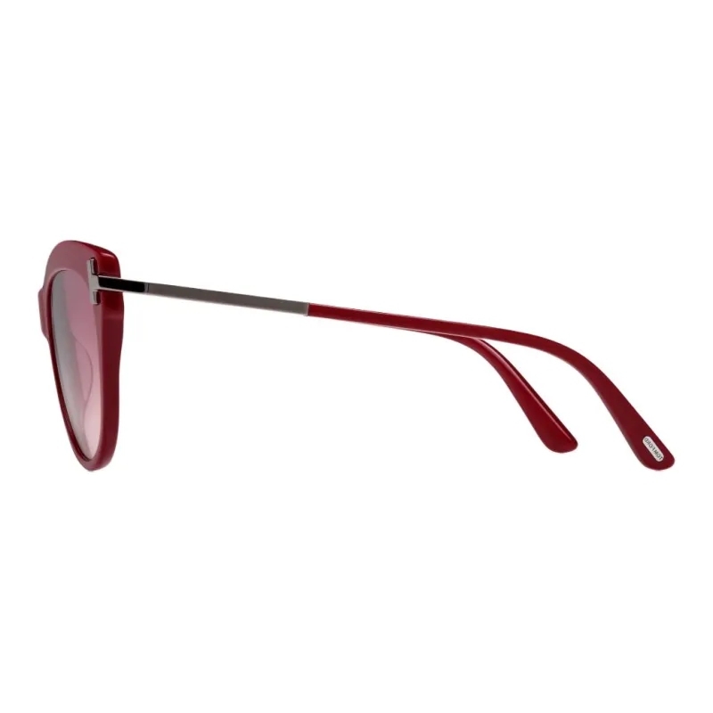 TOM FORD Acetate Cat Eye Sunglasses Unisex Red-2