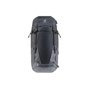 DEUTER 600 D Polyester Yarn Outdoor Hiking Bag Backpacks Unisex Black With Stone Ink