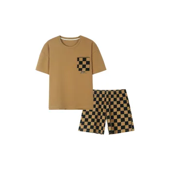 MIIOW Cool One Summer Series Pajama Set Women's Brown