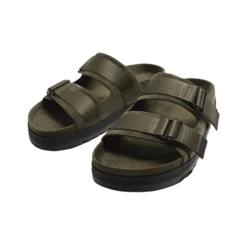 ZARA Slide Slippers Men's Green-2