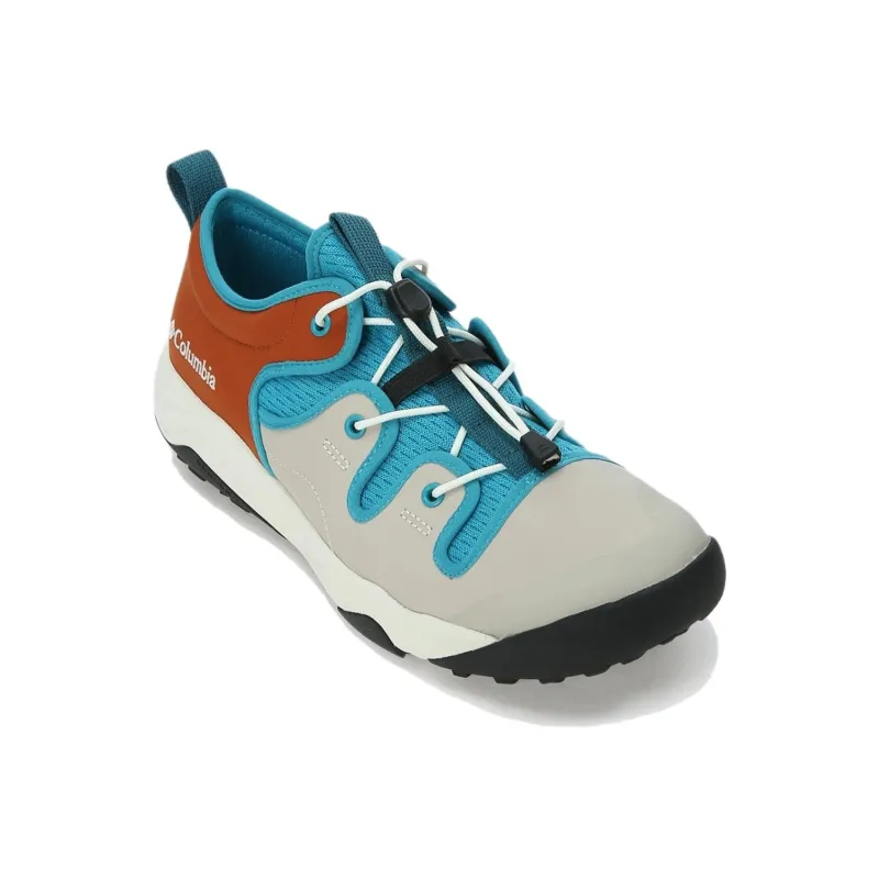 Columbia Anti-Slip Wear-Resistant Low-Top Casual Shoes Unisex Gray Orange-4