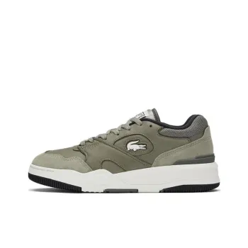 LACOSTE Anti Slip Wear Resistant Low Top Skateboard Shoes Men's Green