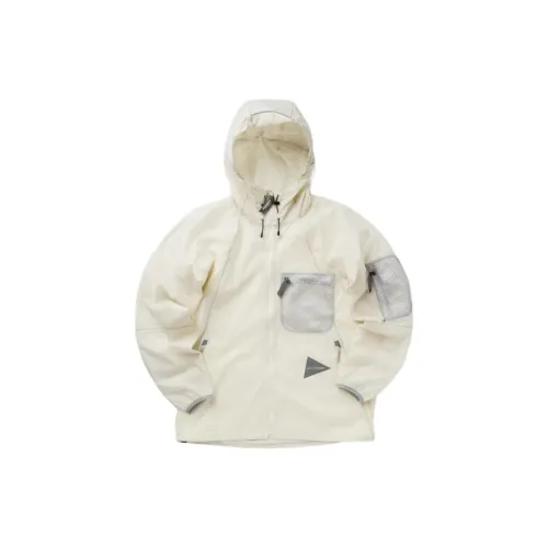 And Wander Jackets Men Off White