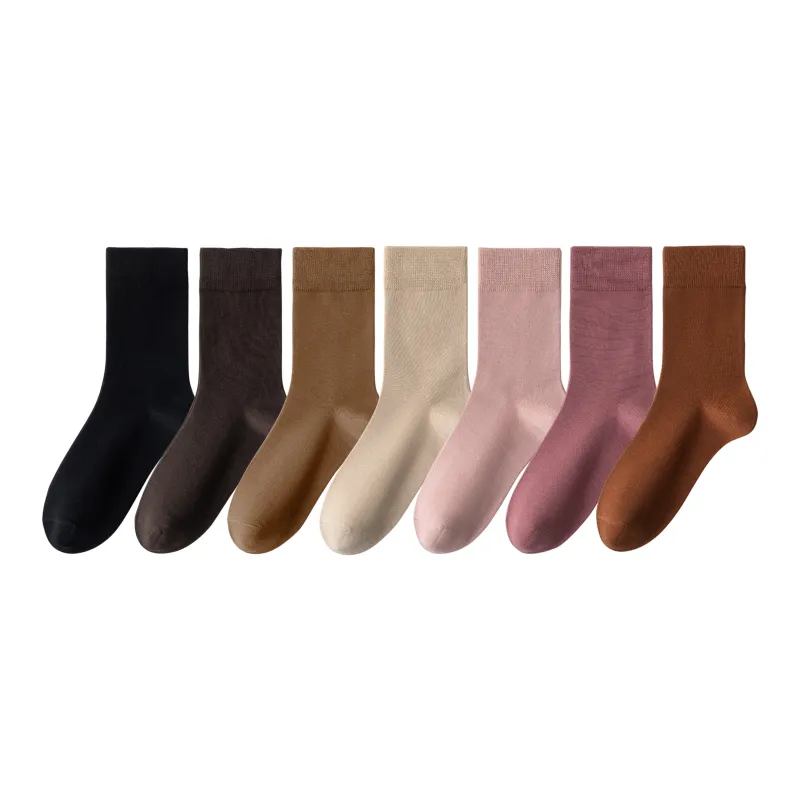 Caramella Mid Calf Socks Women's 7 Pack-18