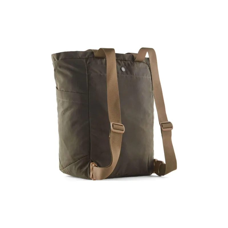 Patagonia Canvas With Cotton Tote Bag, Shopping Bag, Shoulder Bag, Handbag Regular Unisex Basin Green-2