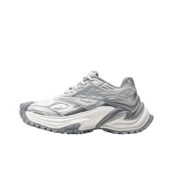 OGR Abrasion Resistant Breathable Height Increasing Low Top Running Shoes Unisex Beiya Silver