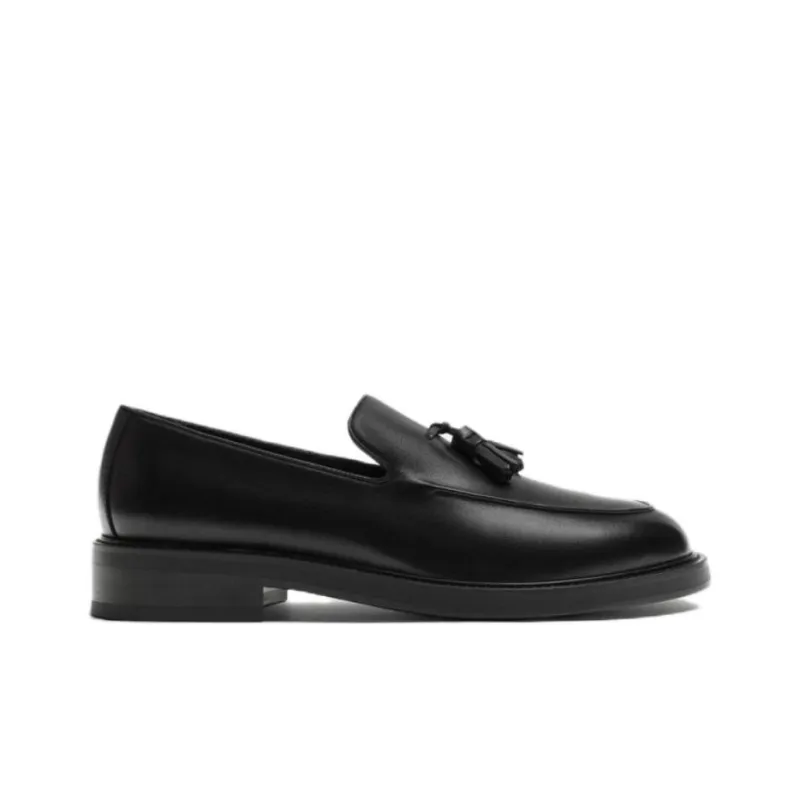 ZARA Loafers Men Black-1
