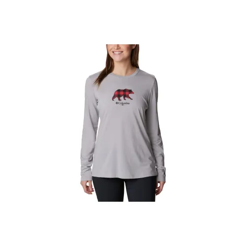 Columbia Hidden Haven T-Shirts Women's Gray