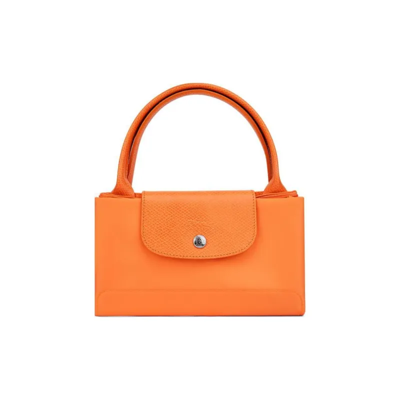 LONGCHAMP Le Pliage Logo Embroidered Medium Tote Bag-5