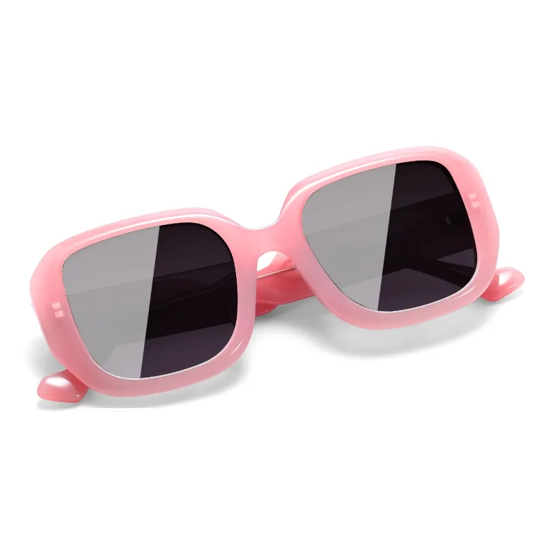 SUYAN Plate Frame Square Sunglasses Unisex-20