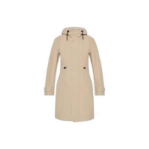 Burberry Trench Coats Women's Beige