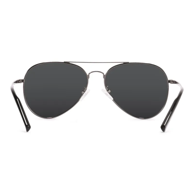 JIGOTT Plate And Metal Aviator Sunglasses Men's-3