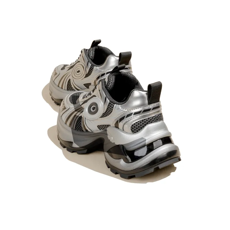 SNOWELF Height Increasing Low-Top Chunky Sneakers Women's-6