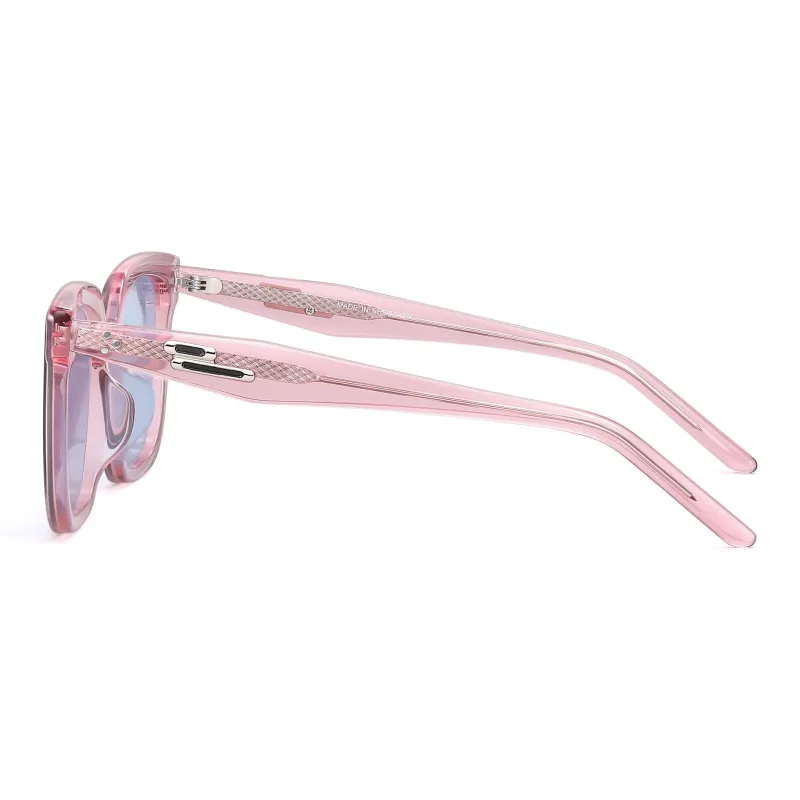 SUYAN Plate Frame Square Sunglasses Unisex-15