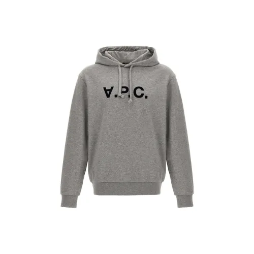 A.P.C Sweatshirt Men Dark Gray