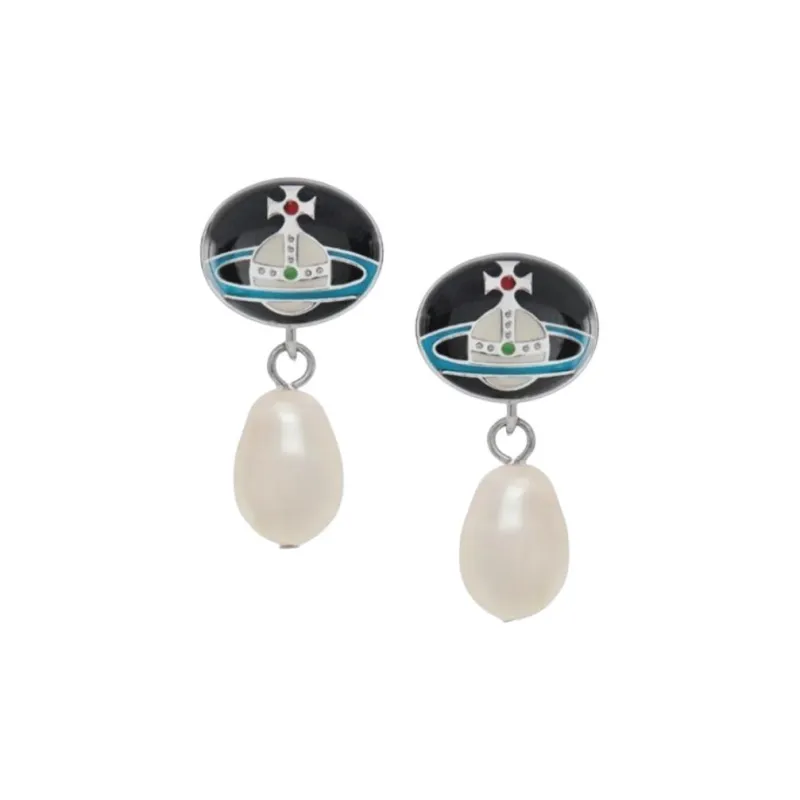 Vivienne Westwood - Earrings Women's Black-0