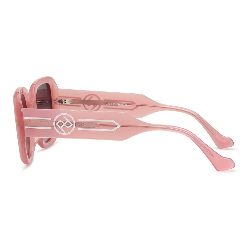 SUYAN Plate Frame Square Sunglasses Unisex-23