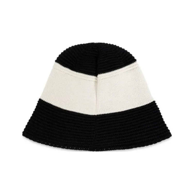MOSCHINO Intarsia-logo Knit Beanie-1