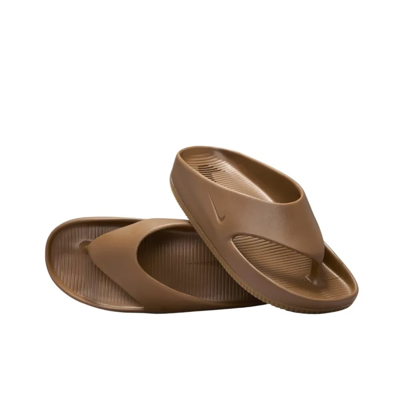 Nike Calm Flip Flops 'Light British Tan'-2