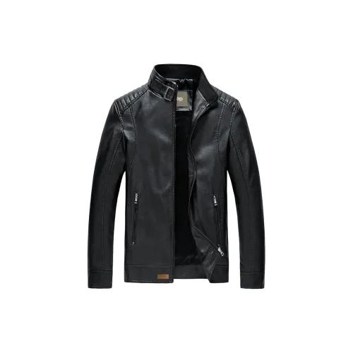 Jeep Leather Jackets Unisex