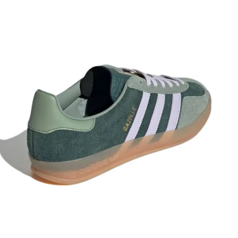 Adidas Gazelle Indoor Mineral Green Silver Dawn-3