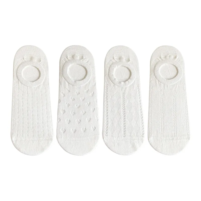 XXLLG No Show Socks Women's 4 Pack-7